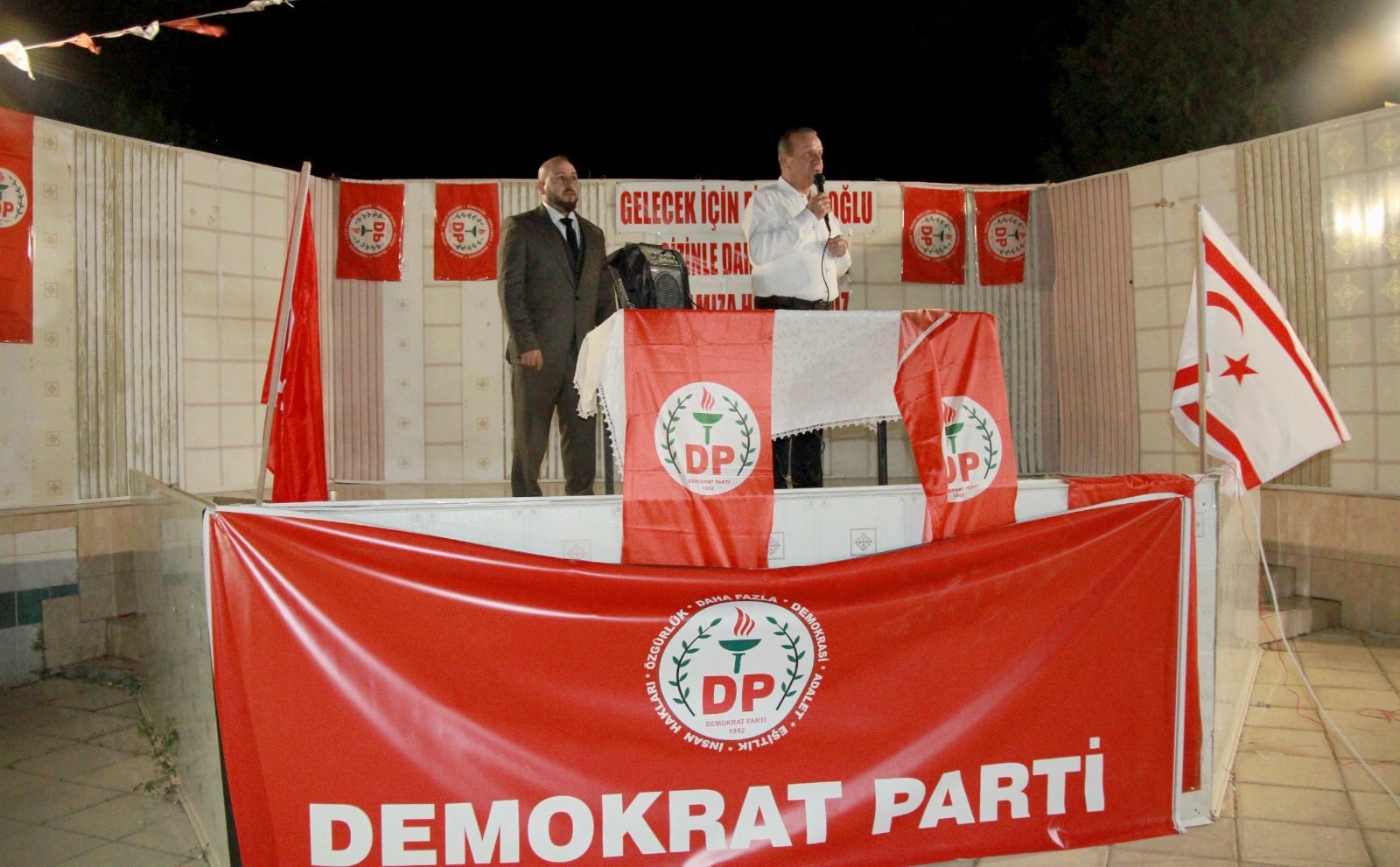 “DP, HALKIMIZIN UMUDU HALİNE GELDİ”